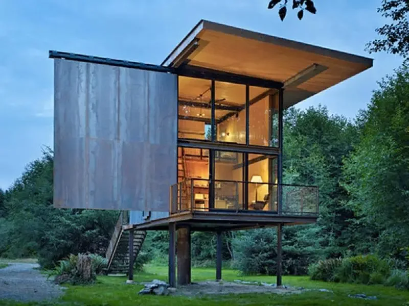 コテージ・住宅として使用するコンテナハウス